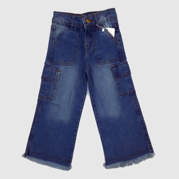 Denim Six Pocket Pants