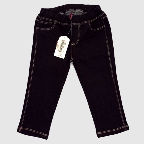 Denim Jeggings Black
