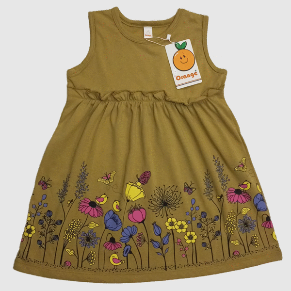 Frock Flowers [Orange]