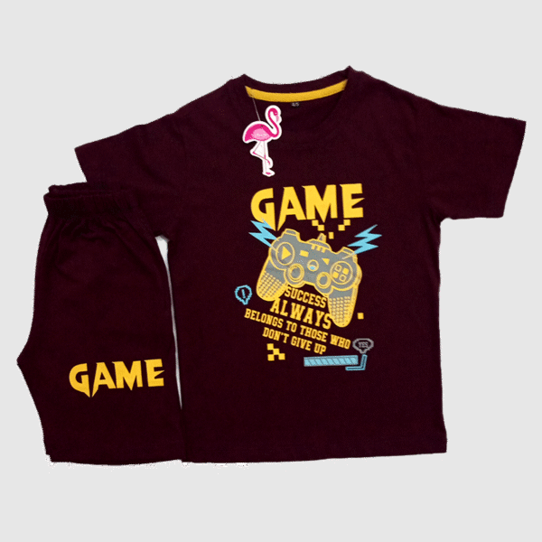 Nicker Suit Maroon Game