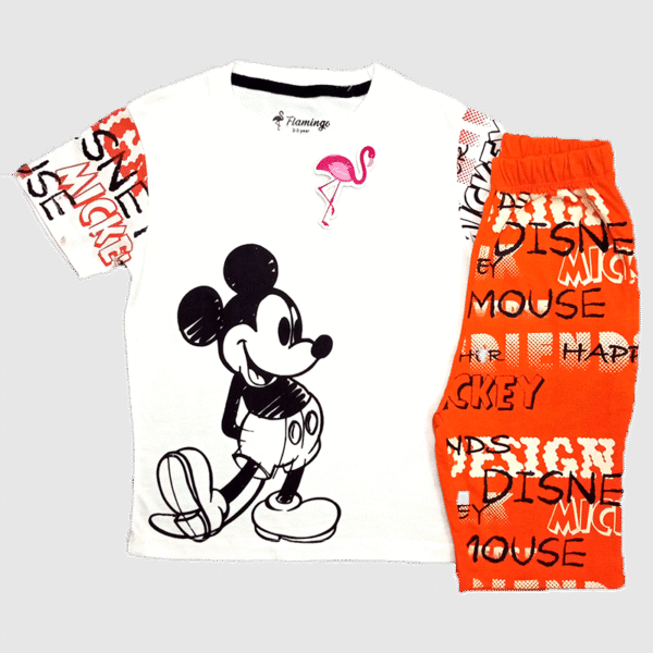Nicker Suit Mickey Design [Orange]