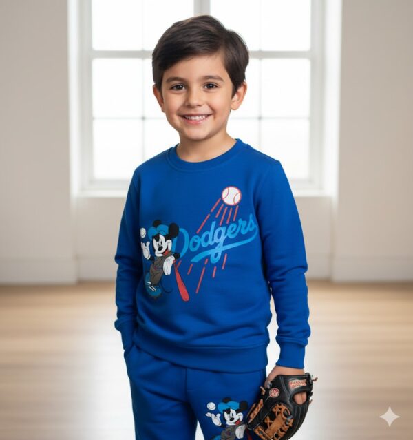 Track Suit - Mickey Baseball - Blue