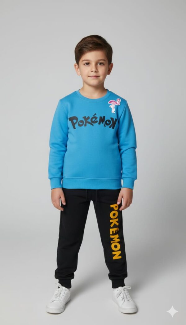 Track Suit - Pokemon - Sky Blue & Black