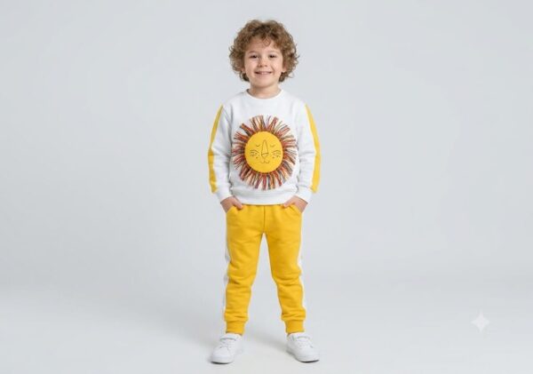 Track Suit - Lion - Yellow