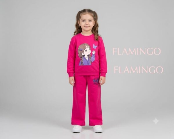Track Suit - Let's Your Dream be Your Wings - Pink